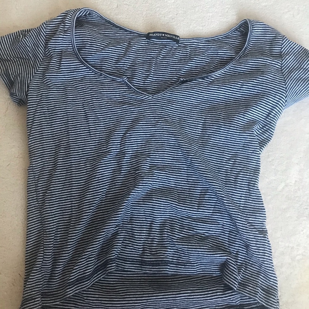 Striped brandy shirt